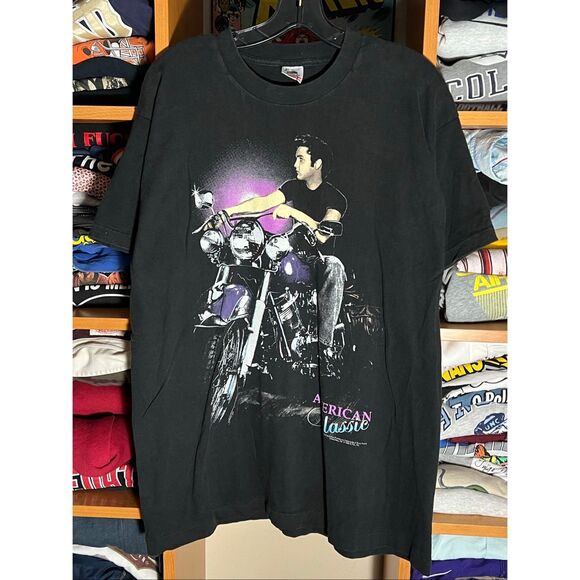 Fruit of the Loom Other - Vintage 90s Elvis Presley American Classic Biker Tee